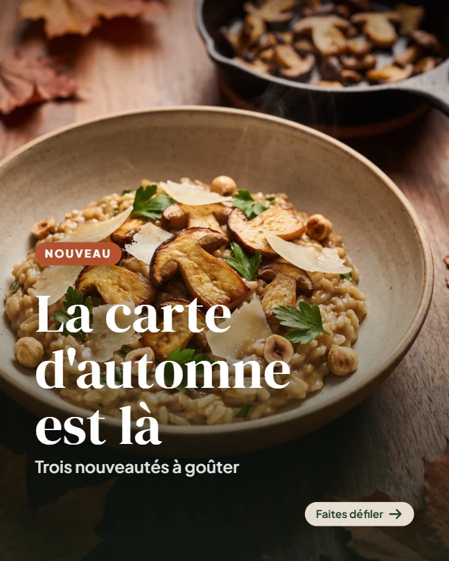 Carrousel « La carte d'automne est là »